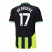 Maillot de foot Manchester City Kevin De Bruyne #17 Extérieur vêtements 2024-25 Manches Courtes